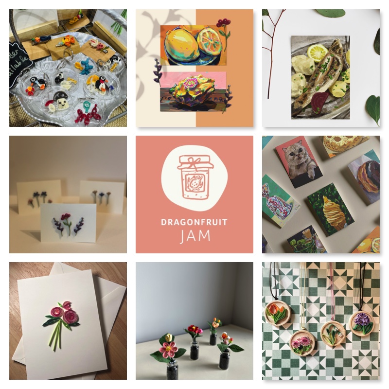 Dragonfruit Jam Creations